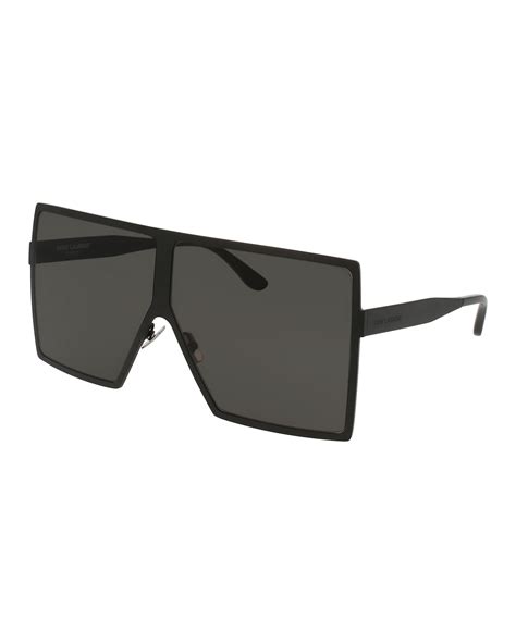 ysl betty 182|Saint Laurent New Wave 182 Betty Shield Sunglasses .